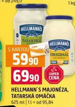 Terno Hellmanns tatarská omáčka 625 ml nabídka