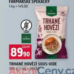 Terno Trhané hovězí sous-vide 300 g nabídka