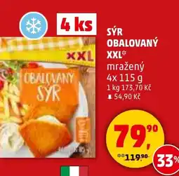 Penny Market Sýr obalovaný xxl mražený nabídka