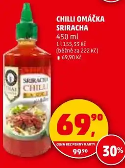 Penny Market Chilli omáčka sriracha nabídka