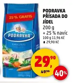 Penny Market Podravka přísada do jídel nabídka