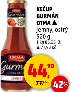 Penny Market Kečup gurmán otma nabídka