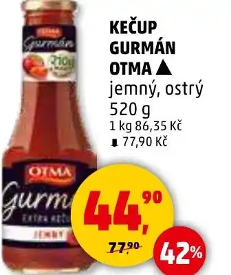 Penny Market Kečup gurmán otma nabídka