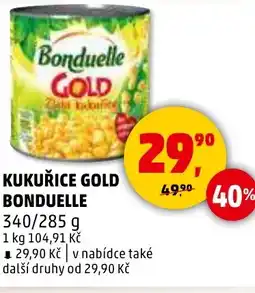 Penny Market Kukuřice gold bonduelle nabídka