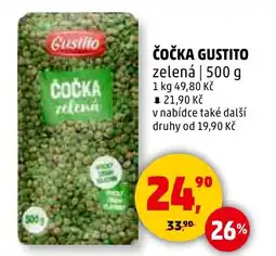Penny Market Čočka gustito zelená nabídka