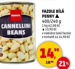 Penny Market Fazole bílá penny nabídka