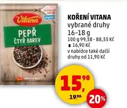Penny Market Koření vitana nabídka
