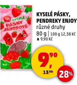 Penny Market Kyselé pásky, pendreky enjoy nabídka