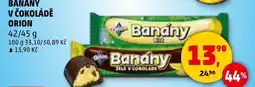 Penny Market Banány v čokoládě orion nabídka