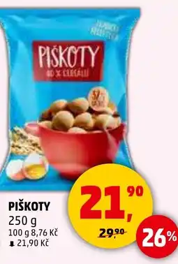 Penny Market Piškoty nabídka