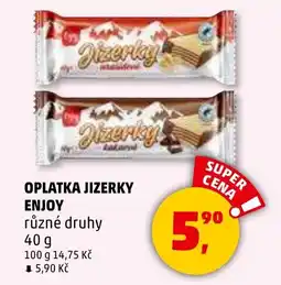 Penny Market Oplatka jizerky enjoy nabídka