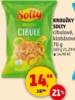 Penny Market Kroužky solty nabídka