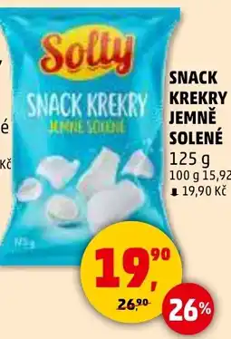 Penny Market Snack krekry jemně solené nabídka