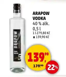 Penny Market Arapow vodka nabídka