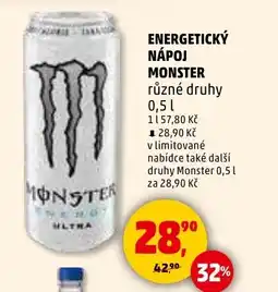 Penny Market Energetický nápoj monster nabídka