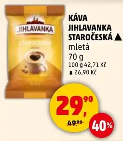 Penny Market Káva jihlavanka staročeská nabídka
