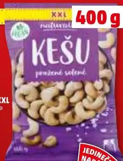 Penny Market Kešu xxl naturalia pražené solené nabídka