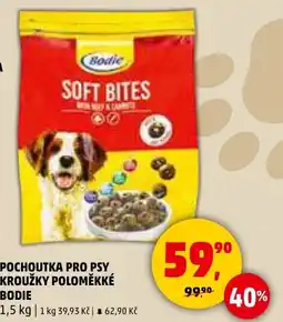 Penny Market Pochoutka pro psy kroužky poloměkké bodie nabídka