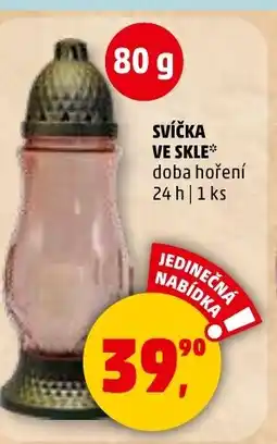 Penny Market Svíčka ve skle nabídka