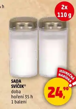 Penny Market Sada svíček nabídka