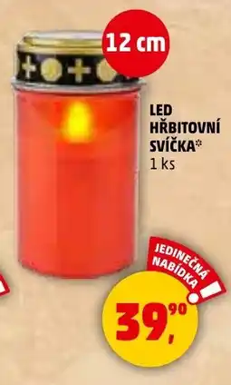 Penny Market Led hřbitovní svíčka nabídka