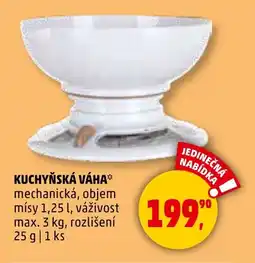 Penny Market Kuchyňská váha nabídka