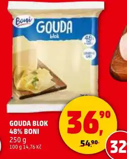 Penny Market Gouda blok 48% boni nabídka