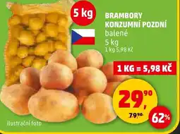 Penny Market Brambory konzumní pozdní nabídka