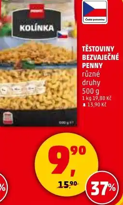Penny Market Těstoviny bezvaječné penny nabídka