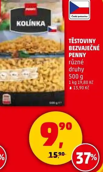 Penny Market Těstoviny bezvaječné penny nabídka