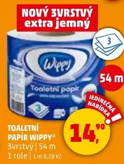 Penny Market Toaletní papír wippy nabídka