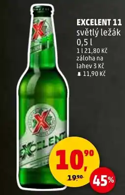 Penny Market Excelent 11 světlý ležák nabídka