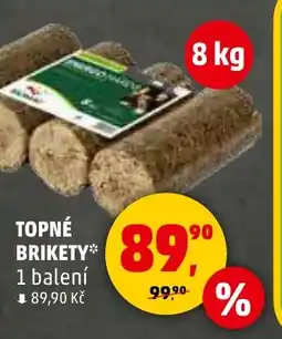 Penny Market Topné brikety nabídka