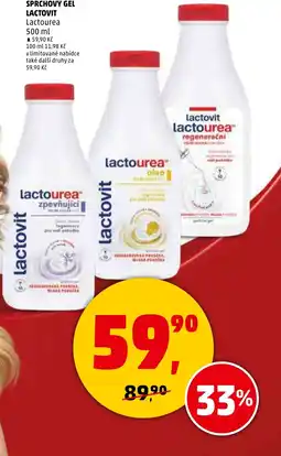Penny Market Sprchový gel lactovit lactourea nabídka