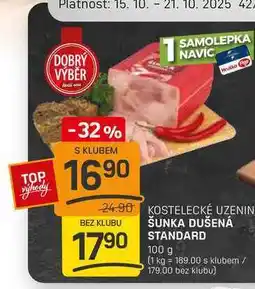 Flop ŠUNKA DUŠENÁ STANDARD 100 g nabídka