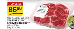 Flop VEPŘOVÝ STEAK KRKOVICE BEZ KOSTI plátky, 375 g nabídka