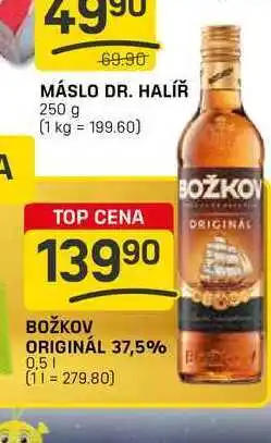 Flop BOŽKOV ORIGINÁL 37,5% 0,5l nabídka