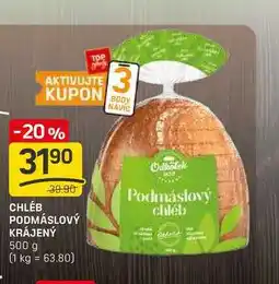 Flop CHLÉB PODMÁSLOVÝ KRÁJENÝ 500 g nabídka