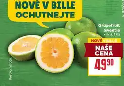 Billa Grapefruit Sweetie volný, 1 kg nabídka