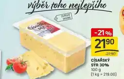 Flop CÍSAŘSKÝ SÝR 30% 100 g nabídka