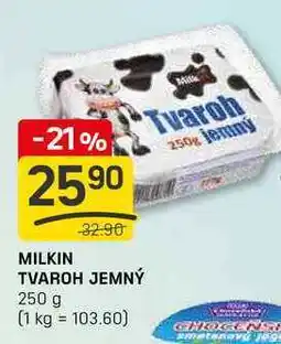 Flop MILKIN TVAROH JEMNÝ 250 g nabídka