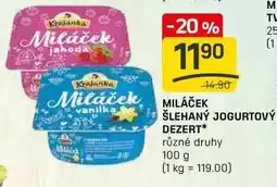Flop ŠLEHANÝ JOGURTOVÝ DEZERT různé druhy 100 g nabídka