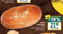 Billa Chléb konzumní 500g nabídka