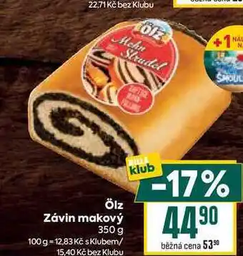 Billa Ölz Závin makový 350 g nabídka
