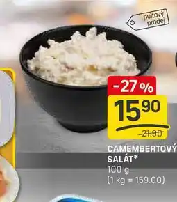 Flop CAMEMBERTOVÝ SALÁT 100 g nabídka