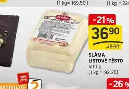 Flop SLÁMA LISTOVÉ TĚSTO 400 g nabídka