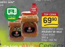 Flop POLÉVKY VE SKLE různé druhy 680 g nabídka