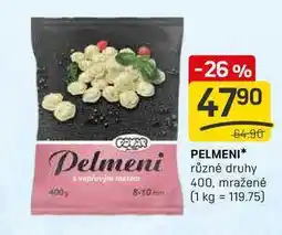 Flop PELMENI různé druhy 400g nabídka