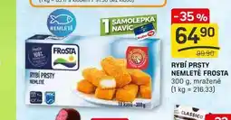 Flop RYBÍ PRSTY NEMLETÉ FROSTA 300 g, mražené nabídka