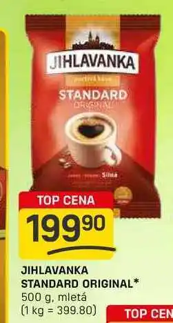 Flop JIHLAVANKA STANDARD ORIGINAL 500 g, mletá nabídka